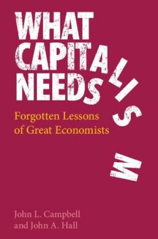 Cover of What Capitalism Needs