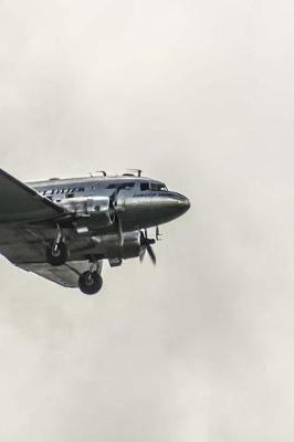 Book cover for Notebook DC-3 Airplane Flying