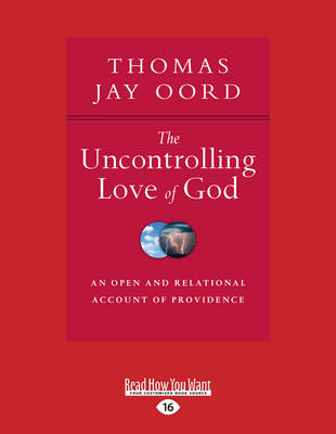 Book cover for The Uncontrolling Love of God