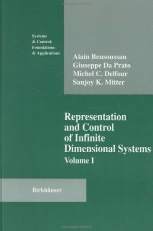 Cover of Representation and Control of Infinite Dimensional Systems