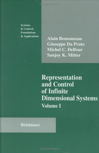 Book cover for Representation and Control of Infinite Dimensional Systems