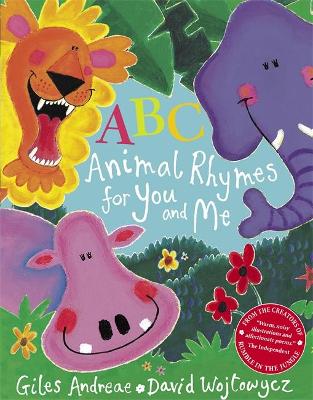 Book cover for ABC Animal Rhymes for You and Me