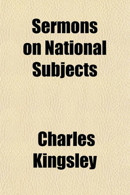 Book cover for Sermons on National Subjects