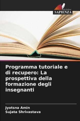 Cover of Programma tutoriale e di recupero