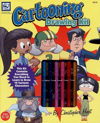 Book cover for Cartooning Draw Kit