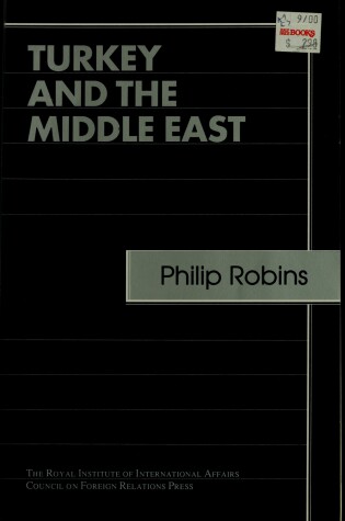 Cover of Turkey and the Middle East