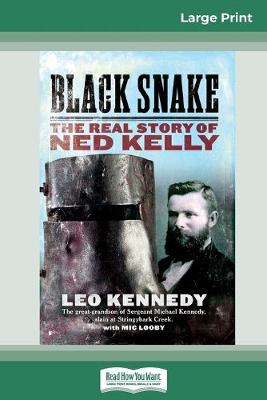 Book cover for Black Snake (16pt Large Print Edition)