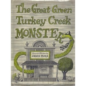 Book cover for The Great Green Turkey Creek Monster