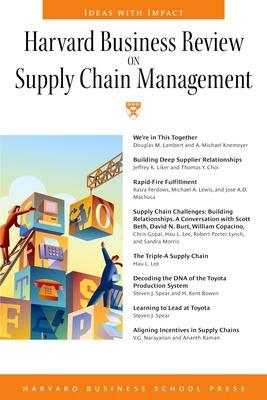 Cover of "Harvard Business Review" on Supply Chain Management