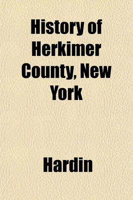 Book cover for History of Herkimer County, New York