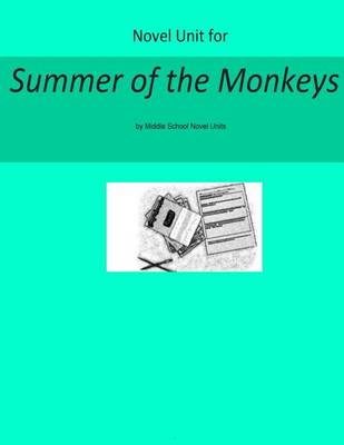Book cover for Novel Unit for Summer of the Monkeys
