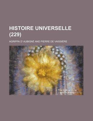 Book cover for Histoire Universelle (229)