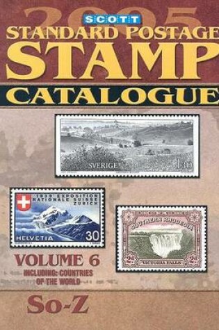 Cover of Scott Standard Postage Catalogue
