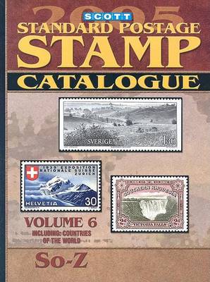 Book cover for Scott Standard Postage Catalogue