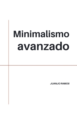 Book cover for Minimalismo avanzado