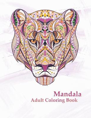 Book cover for Mandala Adult Coloring Book