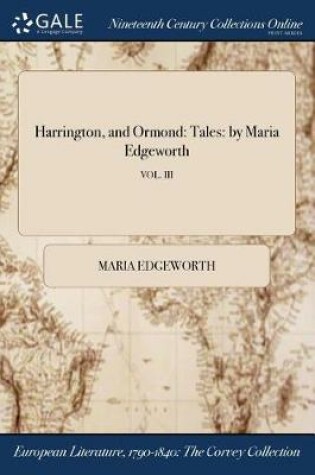 Cover of Harrington, and Ormond