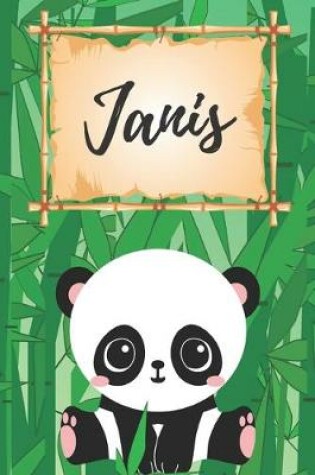 Cover of personalisiertes Notizbuch Panda / Malbuch / Kritzelbuch / Tagebuch / Journal / Notizheft / DIN A5 / Geschenke Janis