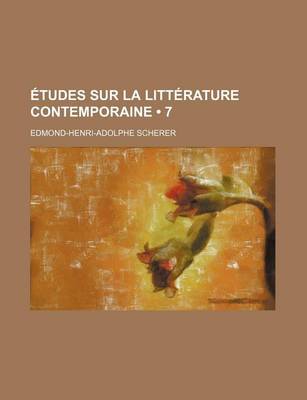 Book cover for Etudes Sur La Litterature Contemporaine (7)