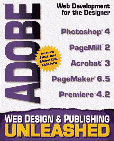 Book cover for ADOBE WEB DESIGN PUBLISHING UNLEASHED