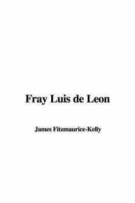 Book cover for Fray Luis de Leon