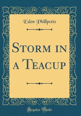 Book cover for Storm in a Teacup (Classic Reprint)