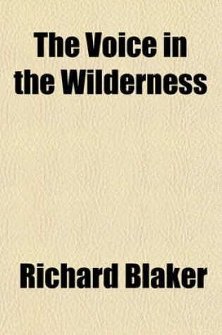 Cover of The Voice in the Wilderness