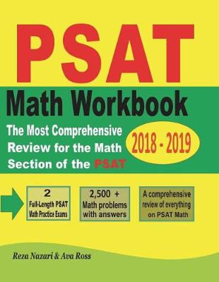 Book cover for PSAT Math Workbook 2018 - 2019