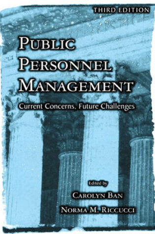 Cover of Public Personnel Management