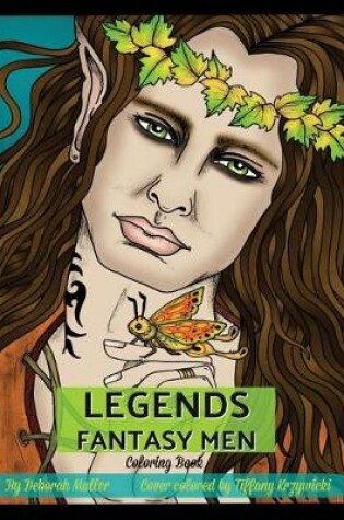 Cover of Legends Fantasy Men Coloring Book