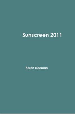 Book cover for Sunscreen 2011