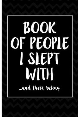 Cover of Book Of People I Slept With And Their Rating