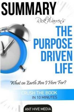 Cover of Summary Rick Warren's the Purpose Driven Life