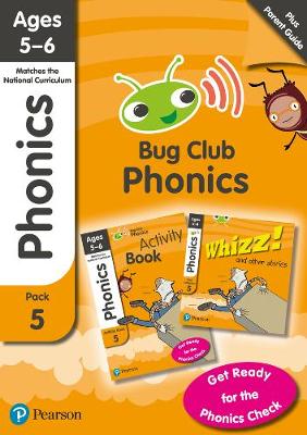 Book cover for Bug Club Phonics Parent Pack 5 for ages 5-6; Phonics Sets 13-26