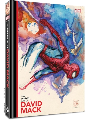 Book cover for The Marvel Art of David Mack