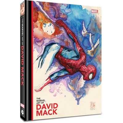 Book cover for The Marvel Art of David Mack