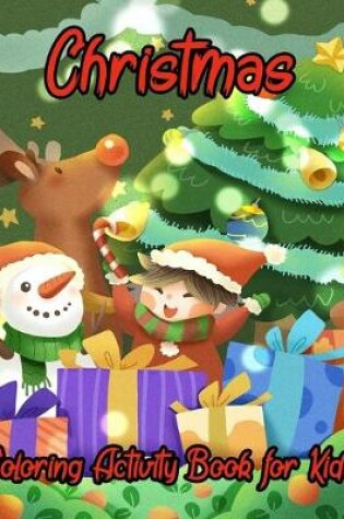 Cover of Christmas Coloring Activity Book For Kids