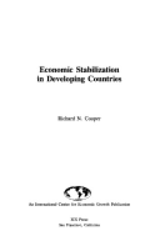 Cover of Economic Stabilization in Developing Countries