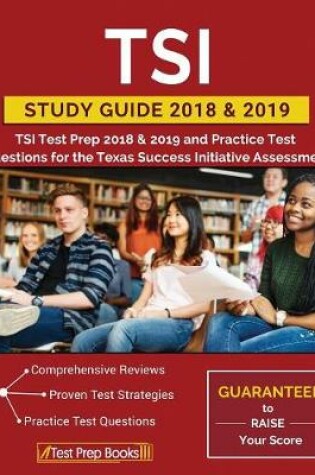 Cover of TSI Study Guide 2018 & 2019