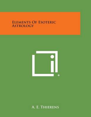 Book cover for Elements of Esoteric Astrology