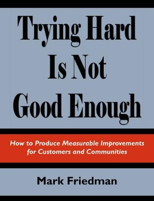Book cover for Trying Hard is Not Good Enough