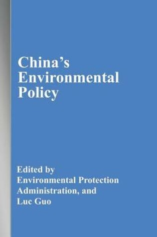 Cover of China's Environmental Policy