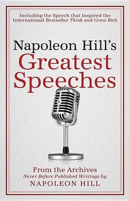 Book cover for Napoleon Hill's Greatest Speeches