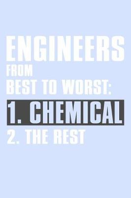 Book cover for Engineers From Best to Worst 1 Chemical 2 The Rest