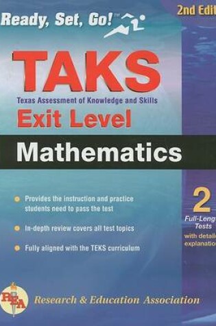 Cover of Texas TAKS Exit-Level Mathematics