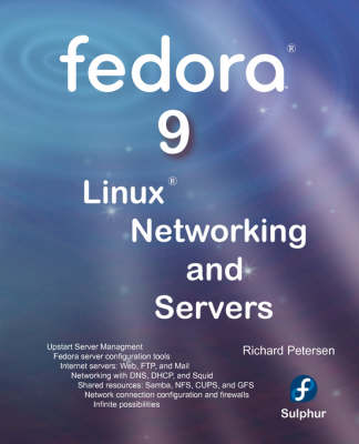 Book cover for Fedora 9 Linux Networking and Servers