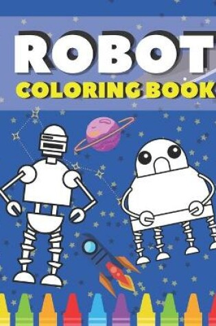 Cover of Robot Coloring Book