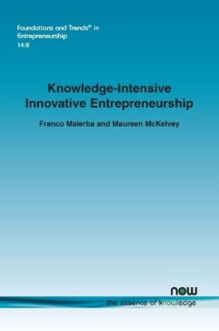 Cover of Knowledge-Intensive Innovative Entrepreneurship