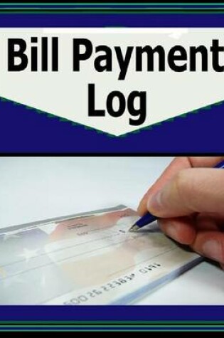 Cover of Bill Payment Log