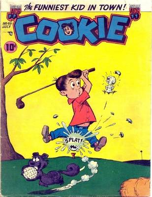 Book cover for Cookie Number 43 Childrens Comic Book